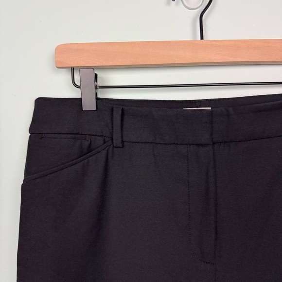 Chico's Black Straight Leg Dress Pant 8 Tall - Picture 4 of 7